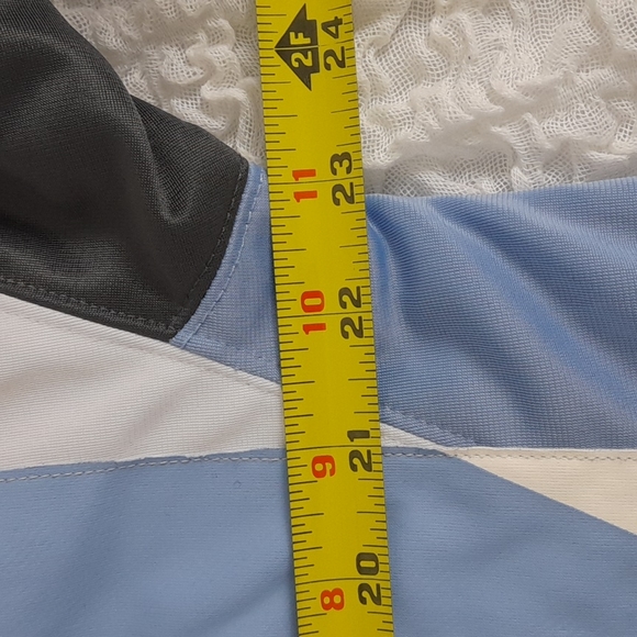 Sean John Full Zipped Sweater Jacket Small Blue #61 - Picture 9 of 11